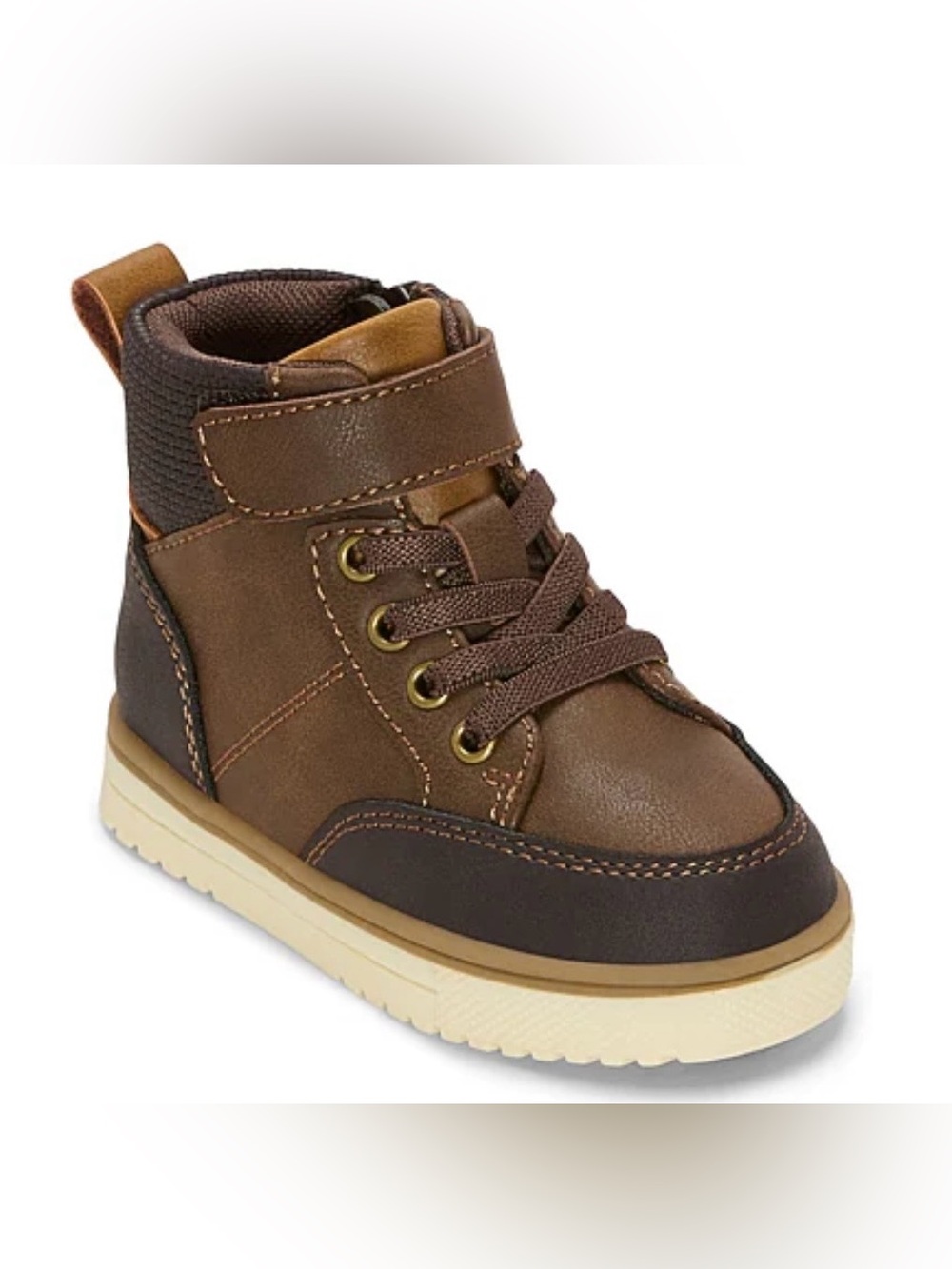 Thereabouts Toddler Boys Lil Asher Flat Heel Lace Up Boots- Size 5